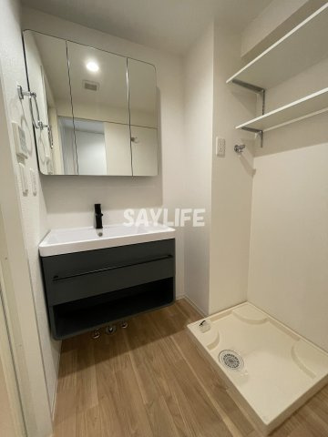 Alivis放出の洗面所