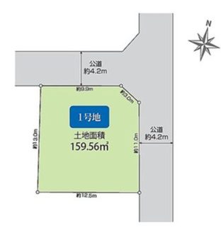 【土地図】 | 伊奈町小室　売地