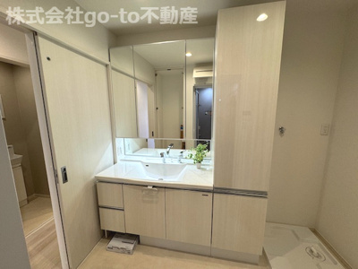 【独立洗面台】 | 明石市野々上1丁目 | たっぷり収納できる洗面化粧台