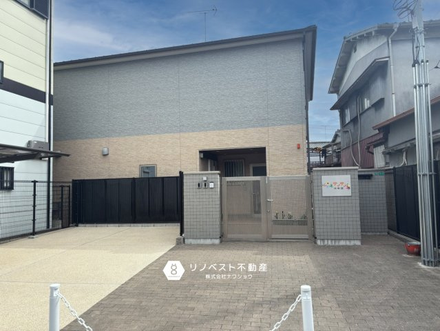 大阪市東成区深江南３丁目戸建の周辺|ふかえサンサン保育園まで徒歩約2分(約160ｍ)です。
お子様の送迎も楽々です♪