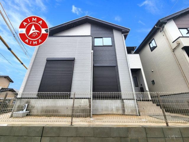 大野城市乙金東1丁目第1-2棟（1号棟）の外観|デザイン性のある外観です。