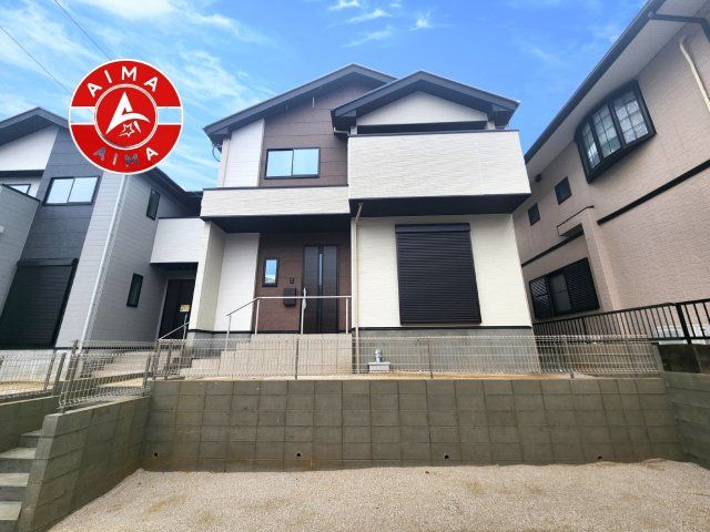大野城市乙金東1丁目第1-2棟（2号棟）の外観|デザイン性のある外観です。