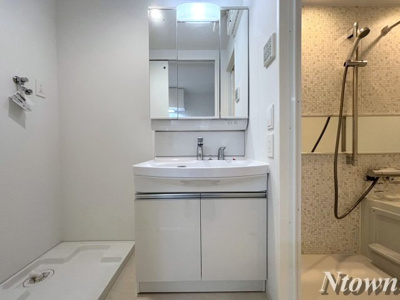 【独立洗面台】 | フォルティス今池 | 使いやすい独立洗面台です