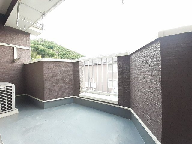 コーポ石川　Βのバルコニー