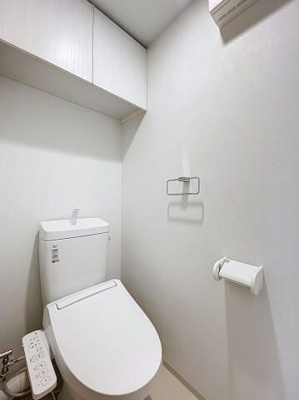 【トイレ】 | スカイコートリュクス品川大崎 | シンプルで使いやすいトイレです