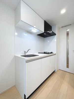 【キッチン】 | スカイコートリュクス品川大崎 | コンパクトなキッチンで掃除もラクラク