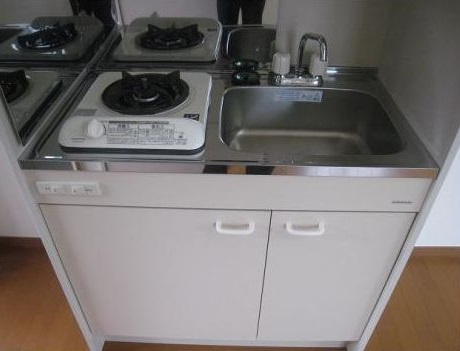 グレースクイーンのキッチン|1口ガスコンロキッチン★