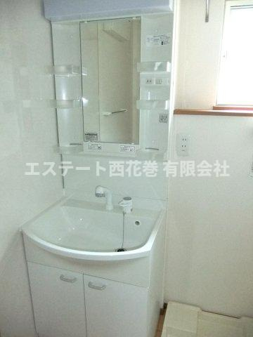 ラフィーナの洗面所|シャワー付き洗面化粧台