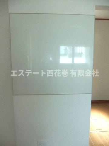 ラフィーナの設備|マグネットがくっつく壁。