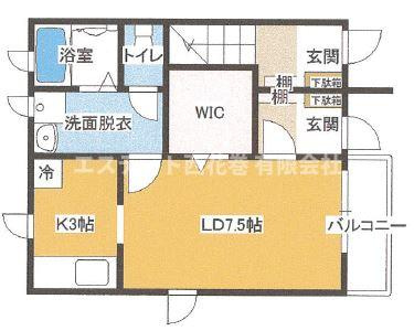 ラフィーナの間取り