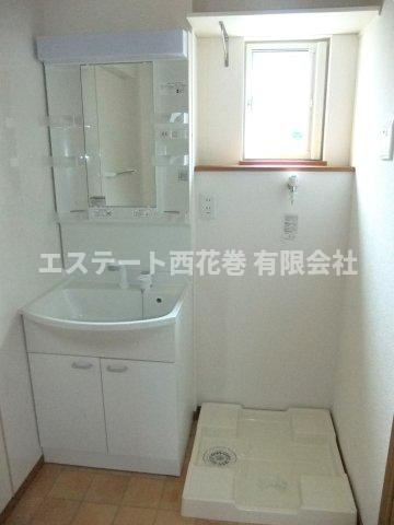 ラフィーナの洗面所