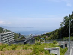 南熱海　月見ヶ丘分譲地の展望