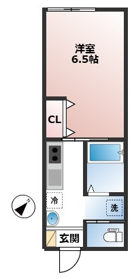 アンビション豊春の間取り