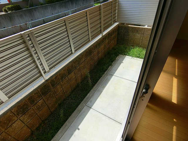 シャーメゾン上甲子園のバルコニー