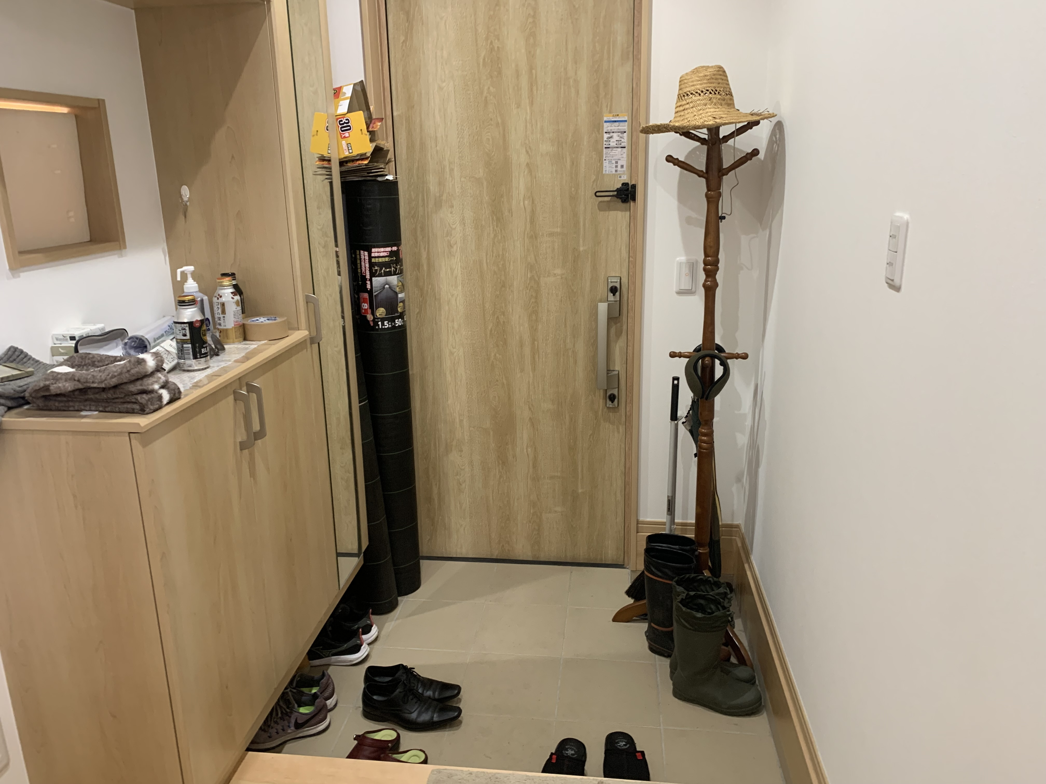 丹波市青垣町山垣の中古一戸建の玄関