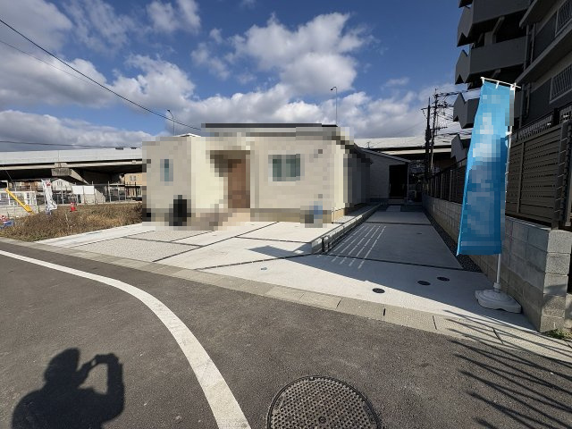 【その他】 | 糸島市荻浦3丁目1期・平屋　7号棟（全10区画）【仲介手数料無料・0円】 | 現地写真。前面道路です。