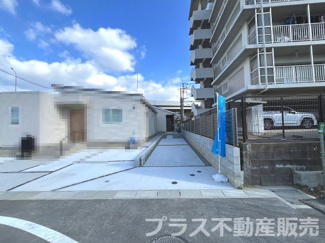 【外観】 | 現地写真。プラス不動産販売なら、現場の全ての棟をまとめてご見学頂けます。