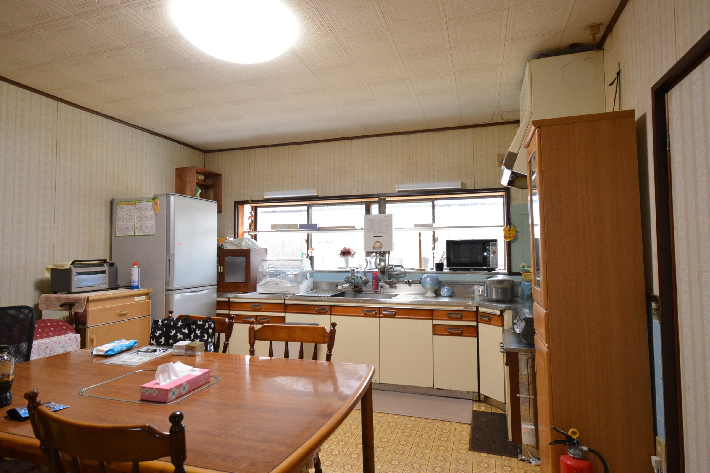 丹波市青垣町西芦田の中古一戸建のキッチン|10帖