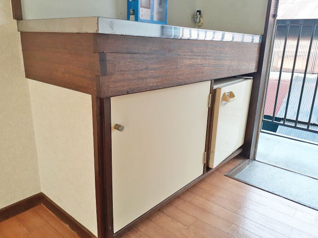 ベルハイツ長瀬A棟のキッチン