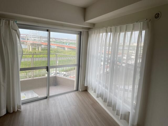 リバーパークの寝室