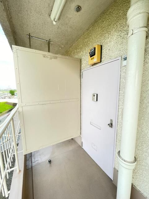 リバーパークのバルコニー