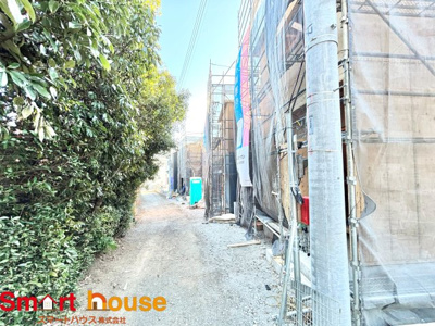 【前面道路含む現地写真】 | 相模原市緑区谷ケ原第3　新築全3棟