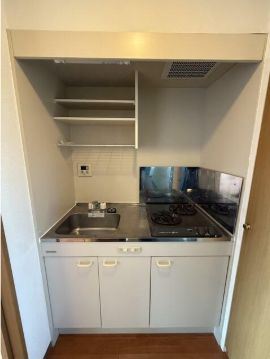 カーサ躑躅ヶ丘（カーサツツジガオカ）のキッチン|2口キッチン☆