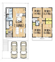 伏見区醍醐古道町　新築戸建の画像