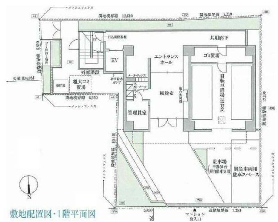プレール・ドゥーク早稲田Ⅱの地図