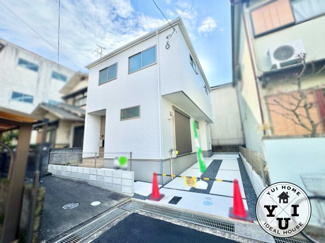 【外観】 | 城陽市平川西六反　新築戸建 | 最寄り駅は『久津川駅』徒歩18分です。