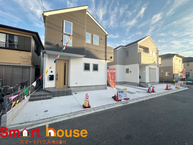 相模原市中央区宮下本町　新築2棟の前面道路含む現地写真