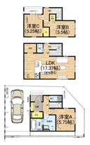 伏見区醍醐外山街道町　新築戸建の画像