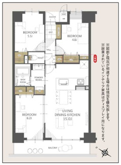 【間取り】 | コスモ東浦和