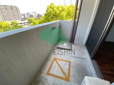 【バルコニー】 | レジデンシャルヒルズ博多サウス | 日当たりの良いバルコニーです！