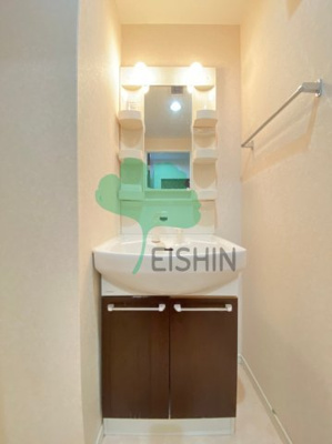 【洗面所】 | レジデンシャルヒルズ博多サウス | シンプルで使いやすい洗面台です！