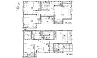 【間取り】 | 西区高須3（東高須駅徒歩8分！）NO1【築後未入居】 | 16.5帖リビング☆2階3室☆ファミリータイプ3LDK☆各居室に収納☆