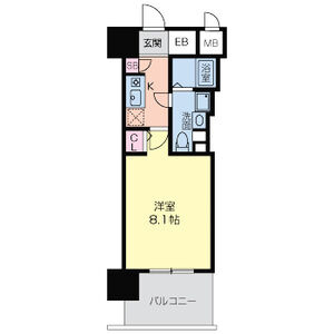 グラマシー京橋の間取り
