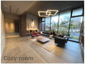 【ロビー】 | RJRプレシア江坂駅前 | 広いので応接セットもあります(^^