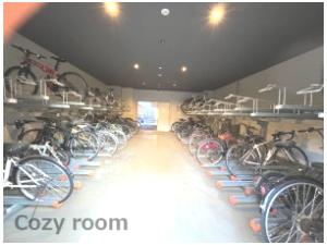 【その他共用部分】 | RJRプレシア江坂駅前 | 広い駐輪場です。