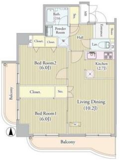 【間取り】 | センテニアルタワー