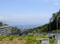 南熱海　月見ヶ丘分譲地の展望