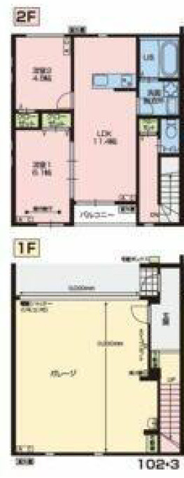 シェブロン・ルージュの間取り