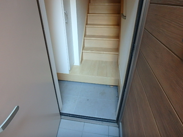 カーサ・ルナの玄関