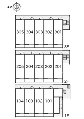【区画図】 | クレイノMOONⅡ