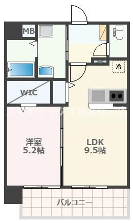 CHAINON薬園の間取り