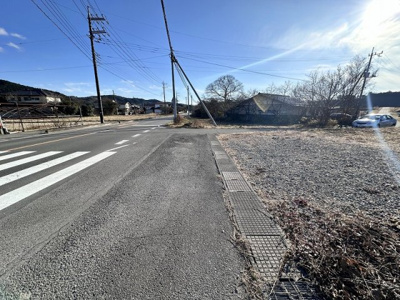 【前面道路含む現地写真】 | 大田原市寒井　280万円　土地