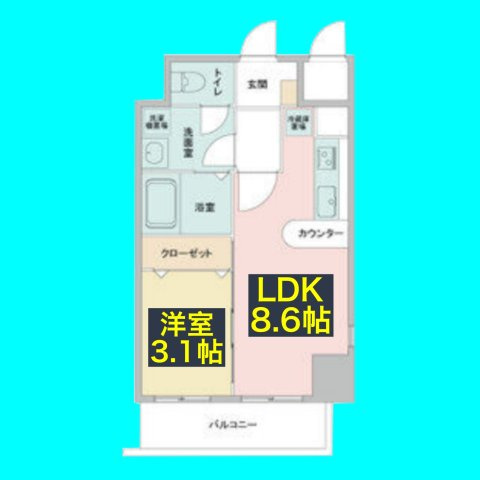 La Douceur今池の間取り