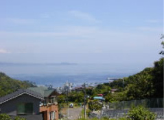 南熱海　月見ヶ丘分譲地の展望