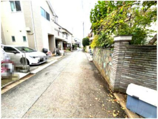 【前面道路含む現地写真】 | 東久留米市南町4丁目　売地 | 東久留米市南町4丁目　建築条件無し売地　約240.39平米（約72.71坪）