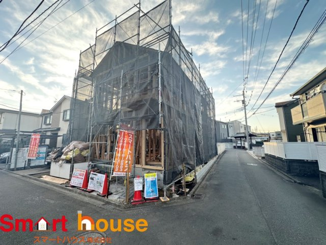 相模原市中央区宮下本町12期の前面道路含む現地写真